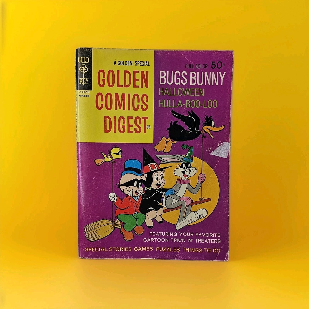 Golden Comics Digest #26 1972-Bugs Bunny Halloween Hula-Boo-Looe-Porky Pig-G